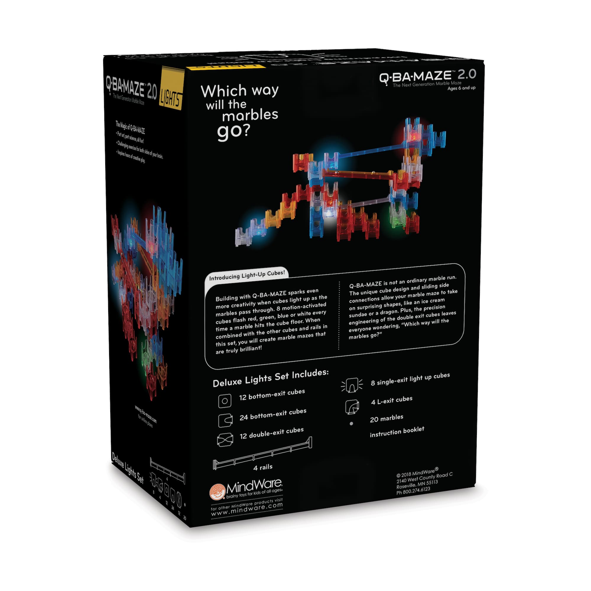 Q-BA-MAZE 2.0 Deluxe Lights Set